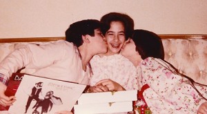 Vincent, Margaret and Paula One Christmas Many Years Ago