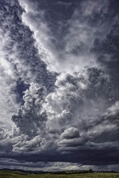 Storm over Custer State Park print